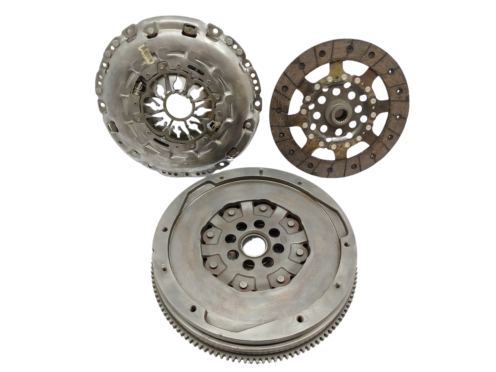 Dvojhmotový zotrvačník + spojka 7701478942 LUK 7701476589 2.0DCI Renault main product photo