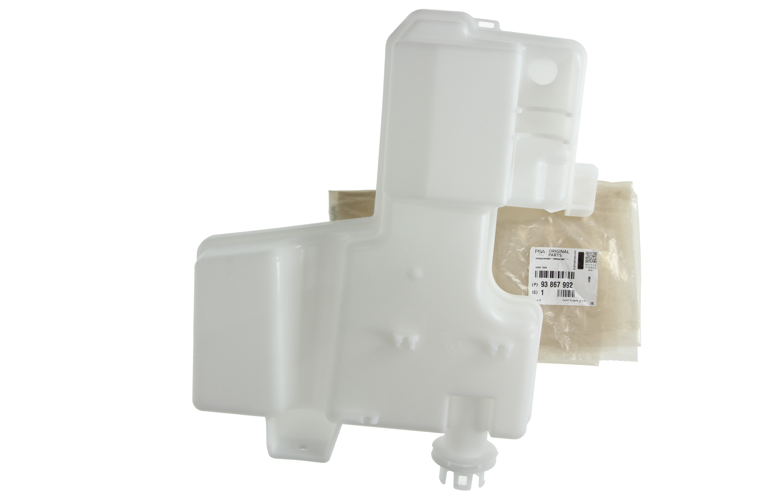 Nádržka Ostrekovačov Originál 93867992 289105773R Opel Renault main product photo