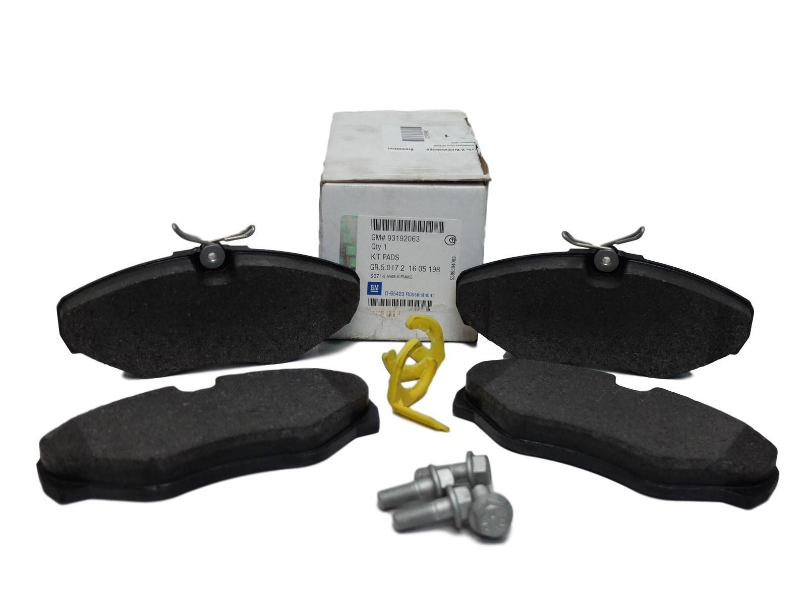 Brzdové doštičky Predný Opel Renault Nissan 93192063 1605195 main product photo