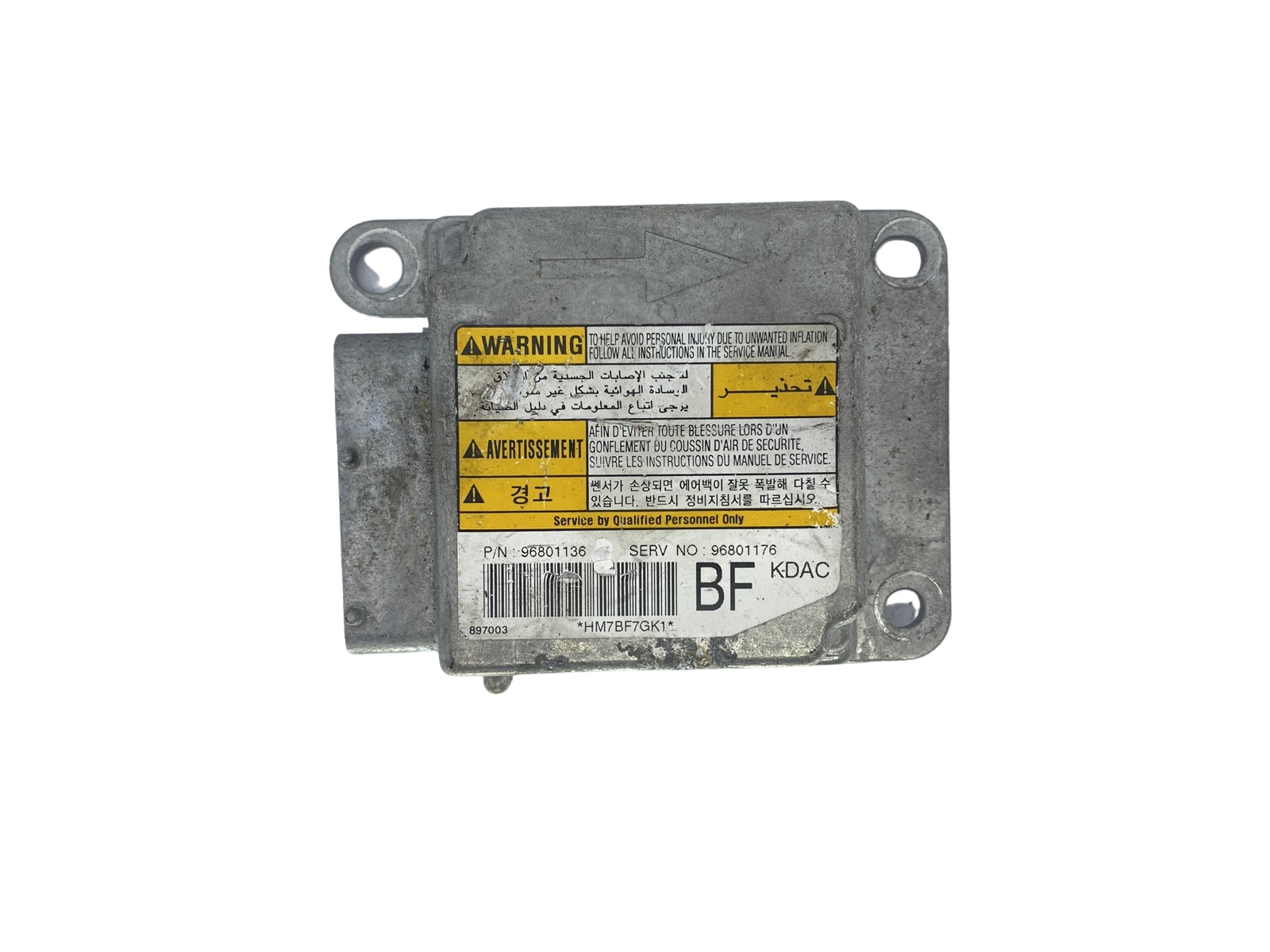 Modul riadiacej jednotky 96801176 BF 96801136 Daewoo Chevrolet main product photo