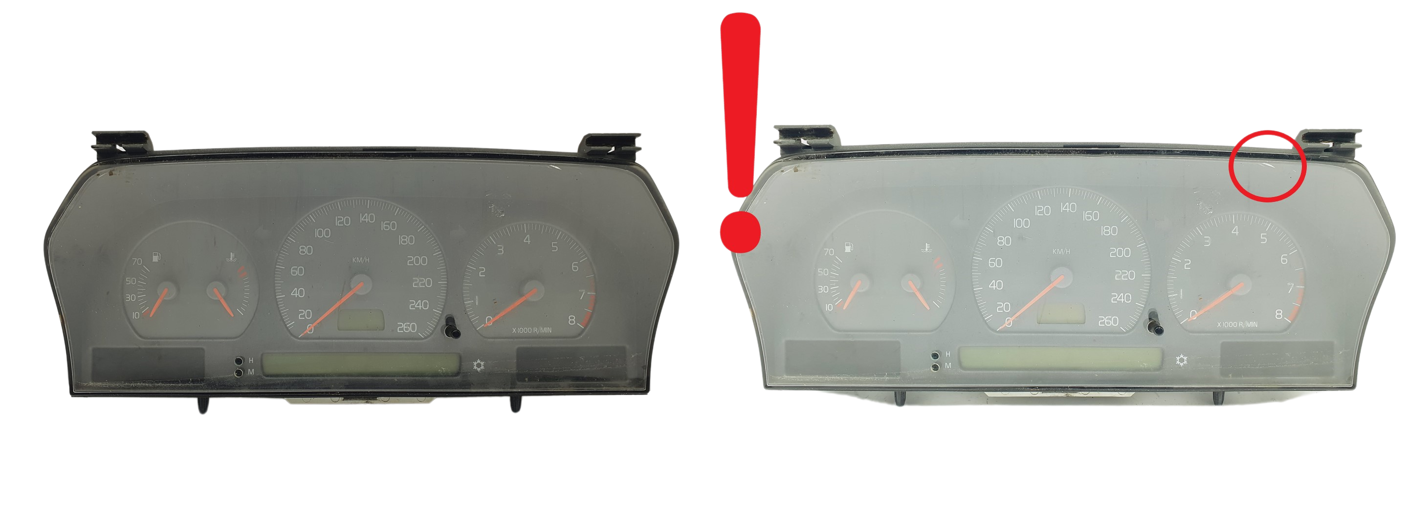 Tachometer Volvo V70 S70 9148926 69794-660T 60936 main product photo