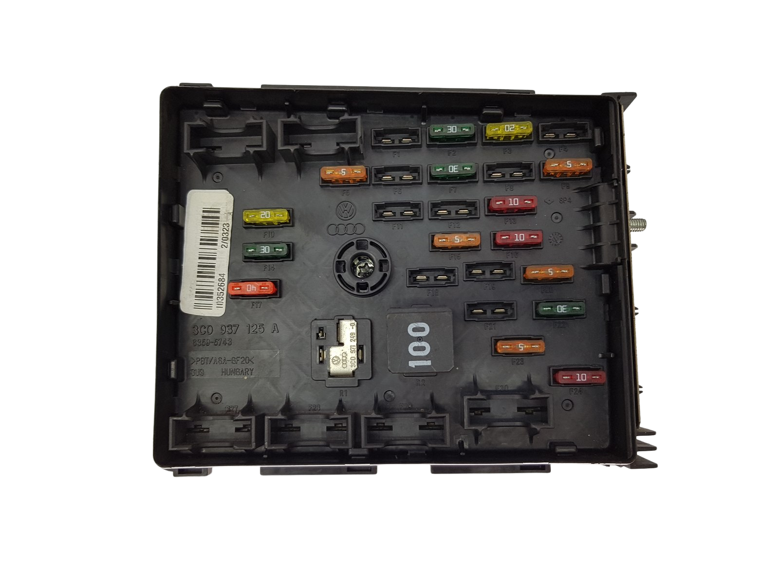 Skrinka poistiek 3C0937125A 6359-5743 VW SEAT Audi 19851 main product photo