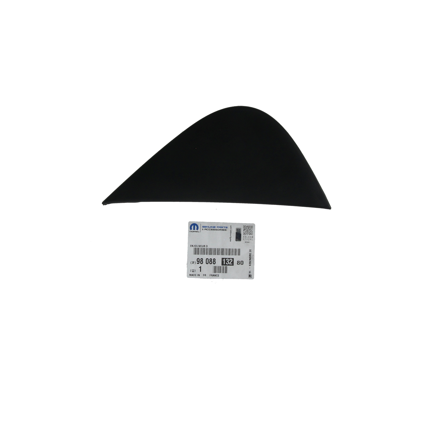 Lišta blatníka Originál Predný Pravý 9808813280 Citroen Peugeot main product photo
