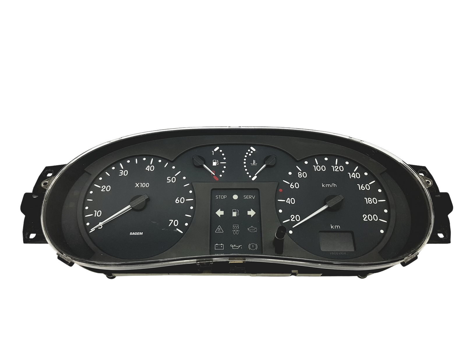 Tachometer Renault Kangoo 1 8200095393 A 52780 main product photo
