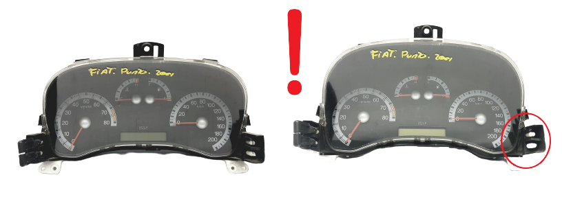 Tachometer Fiat Punto Sporting 46812972 54990 main product photo