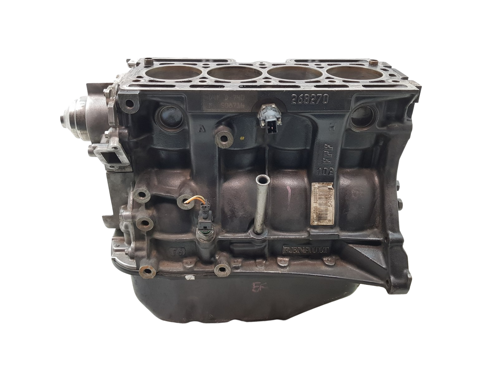 Blok Motora 7701478730 D4F740 D4FD740 1.2 16v Renault Modus Clio 3 main product photo