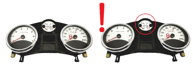 Tachometer Peugeot 207 9666748780 58312 main product photo
