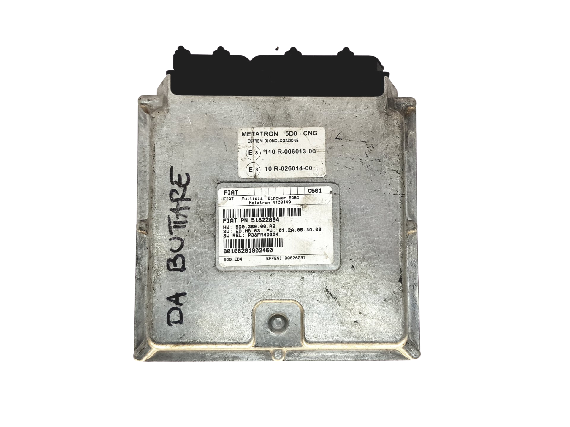 Riadiaca Jednotka Motora ECU Fiat 51822894 4100149 Metatron 29791 main product photo