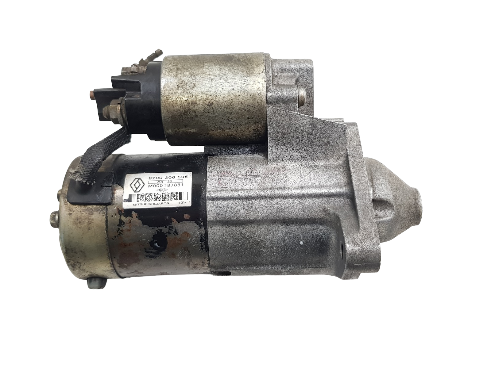 Štartér Motora 8200306595 M000T87881 1.5 dci Mitsubishi Renault 12v main product photo