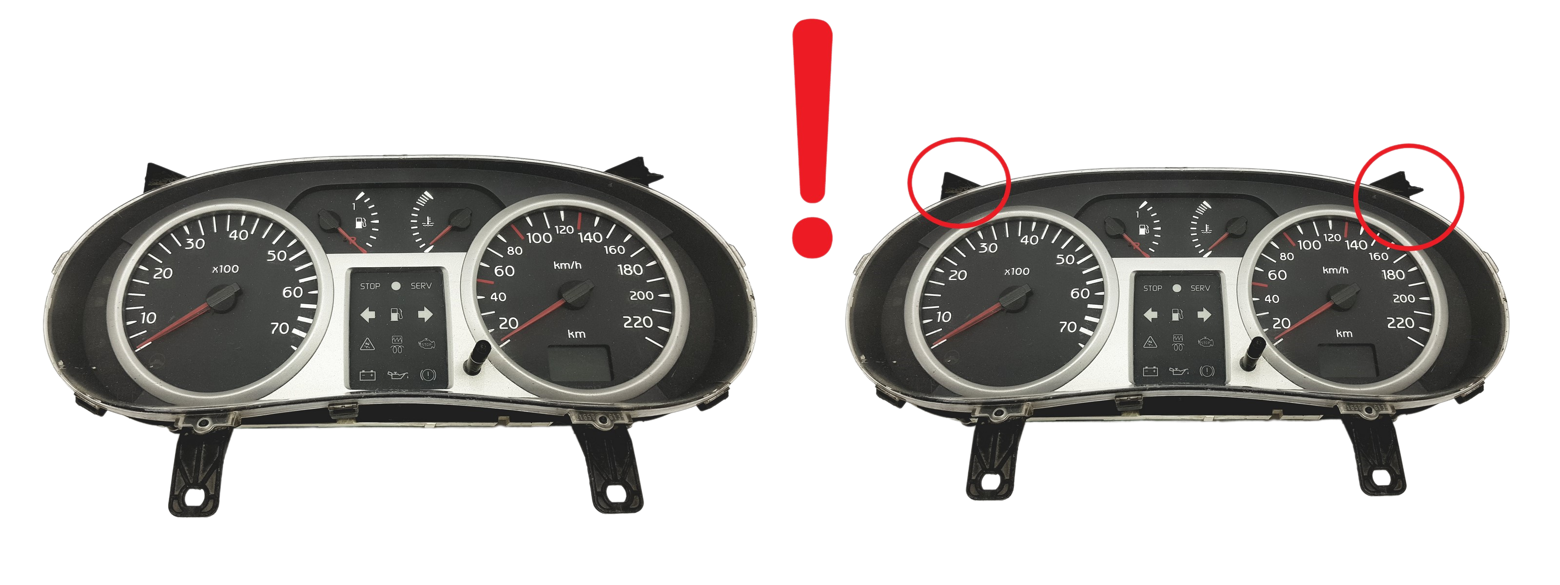 Tachometer Renault Clio 2 8200261102 59505 main product photo