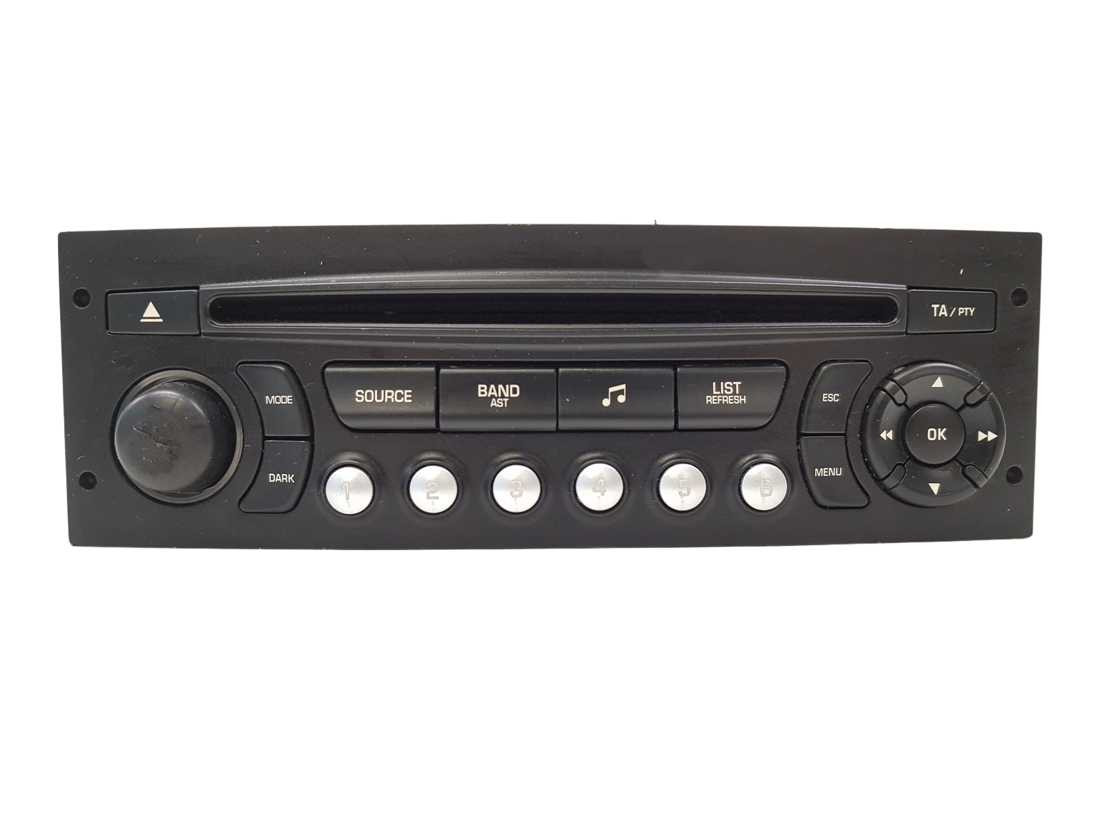Rádio prehrávač CD Citroen Peugeot 96766518XT PSARCD441-72 main product photo