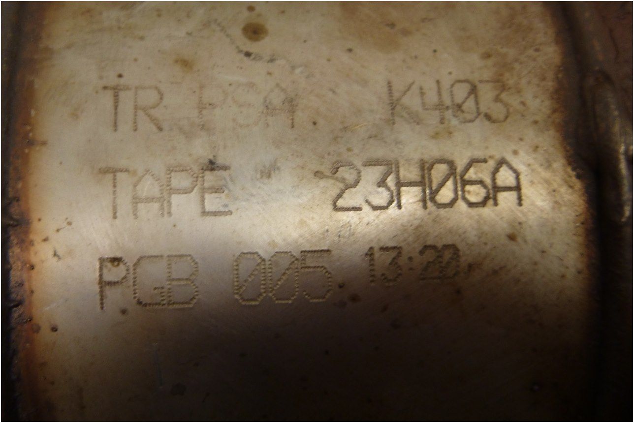 Katalyzátor 2,0 HDI Peugeot 407 RHR K403 1731PV main product photo