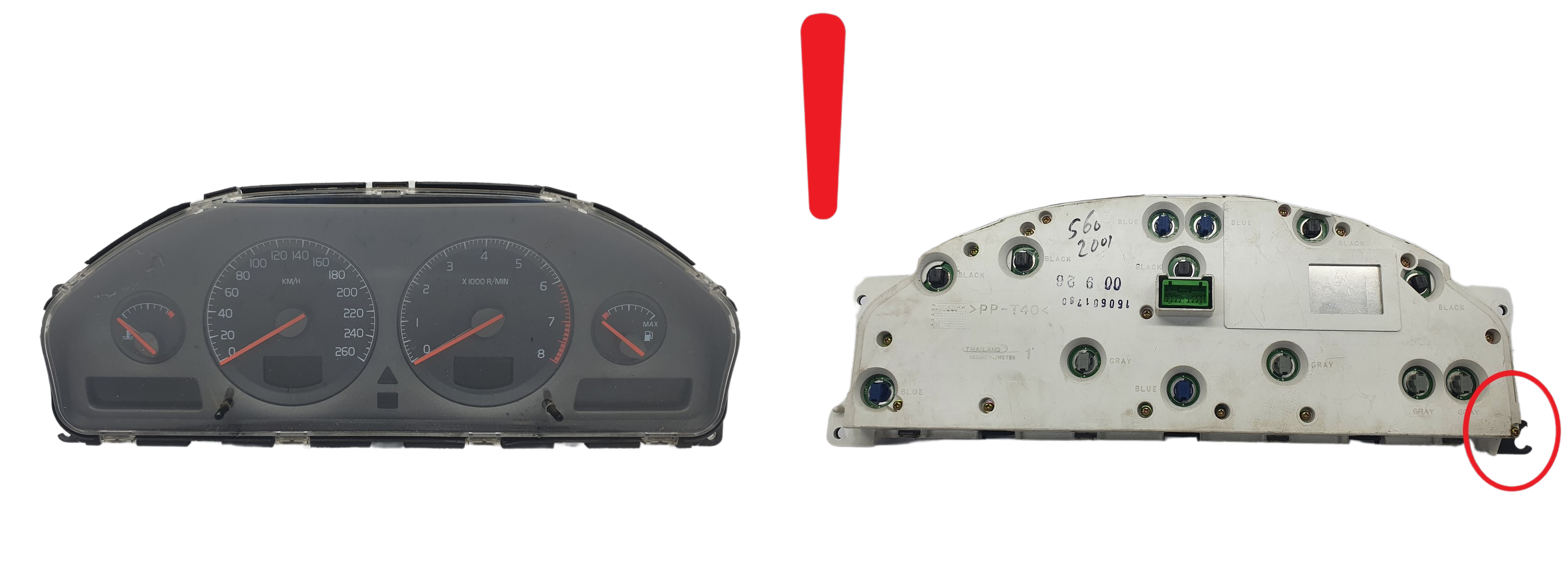 Otáčkomer Volvo S60 V70 S80 9499668 69294-570T 60908 main product photo