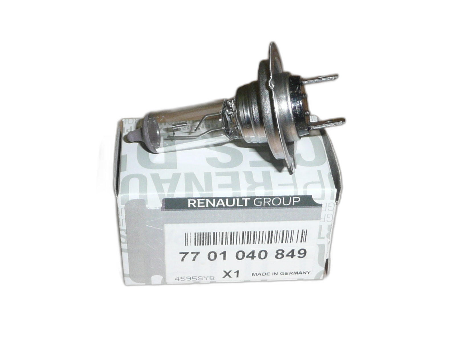 Žiarovka Nový Originál 7701040849 Renault Dacia main product photo