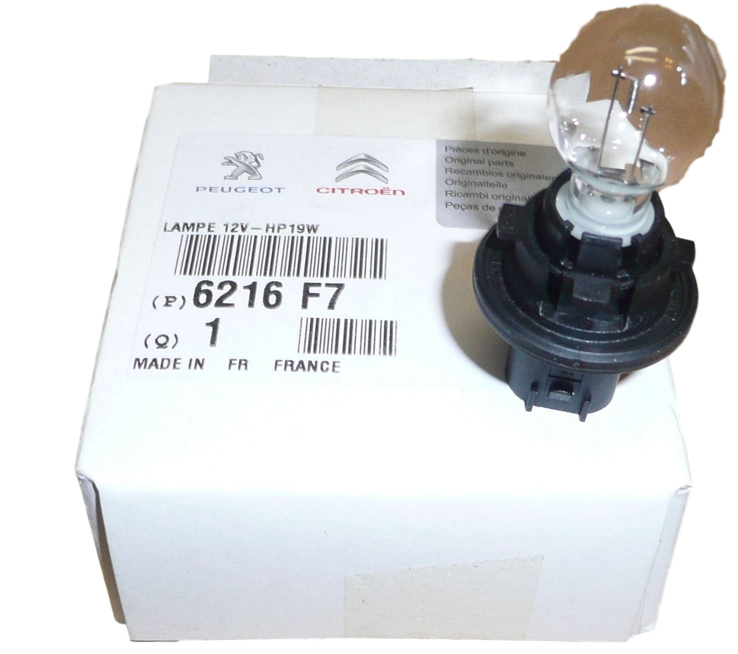 Vložka zadného svetla 6216F7 6216.F7 Citroen Originál main product photo