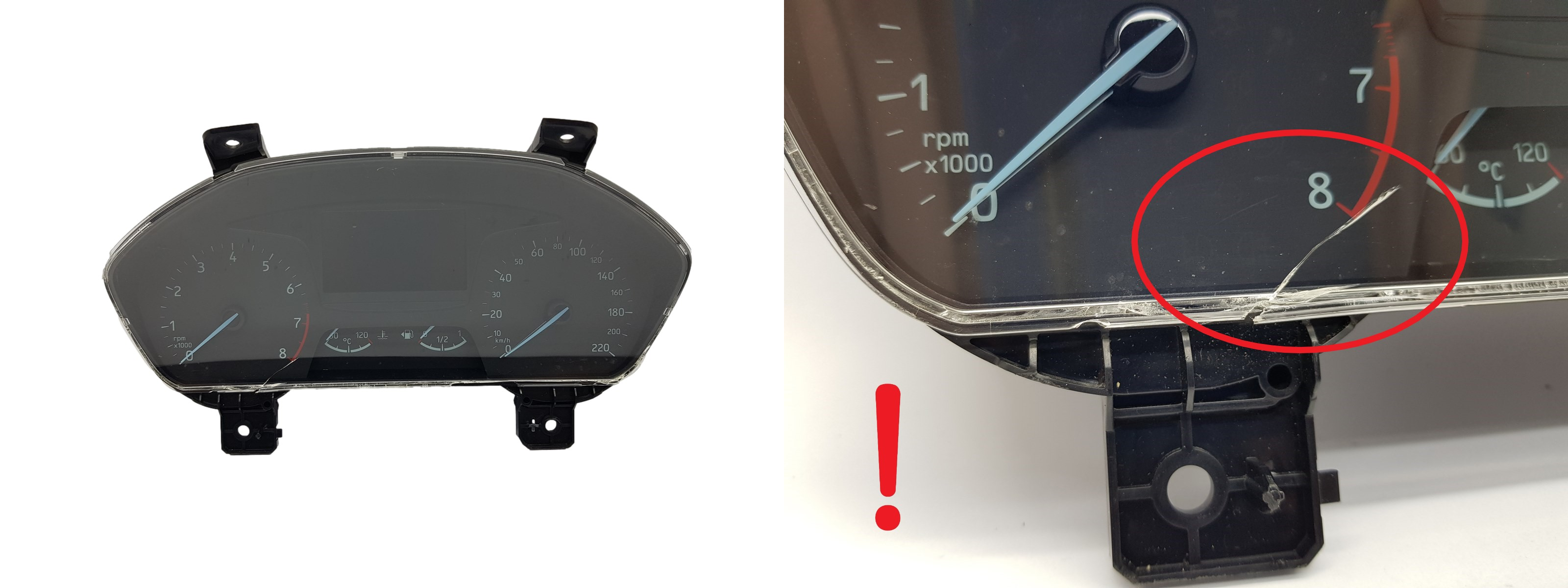 Tachometer Ford Fiesta H1BT-10849-BAK 1221 main product photo