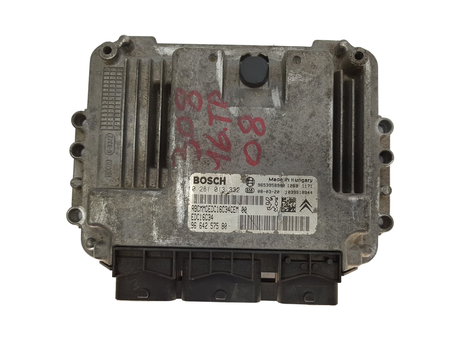 Riadiaca Jednotka 0281013332 9664257580 9653958980 EDC16C34 PSA Bosch 13484 main product photo