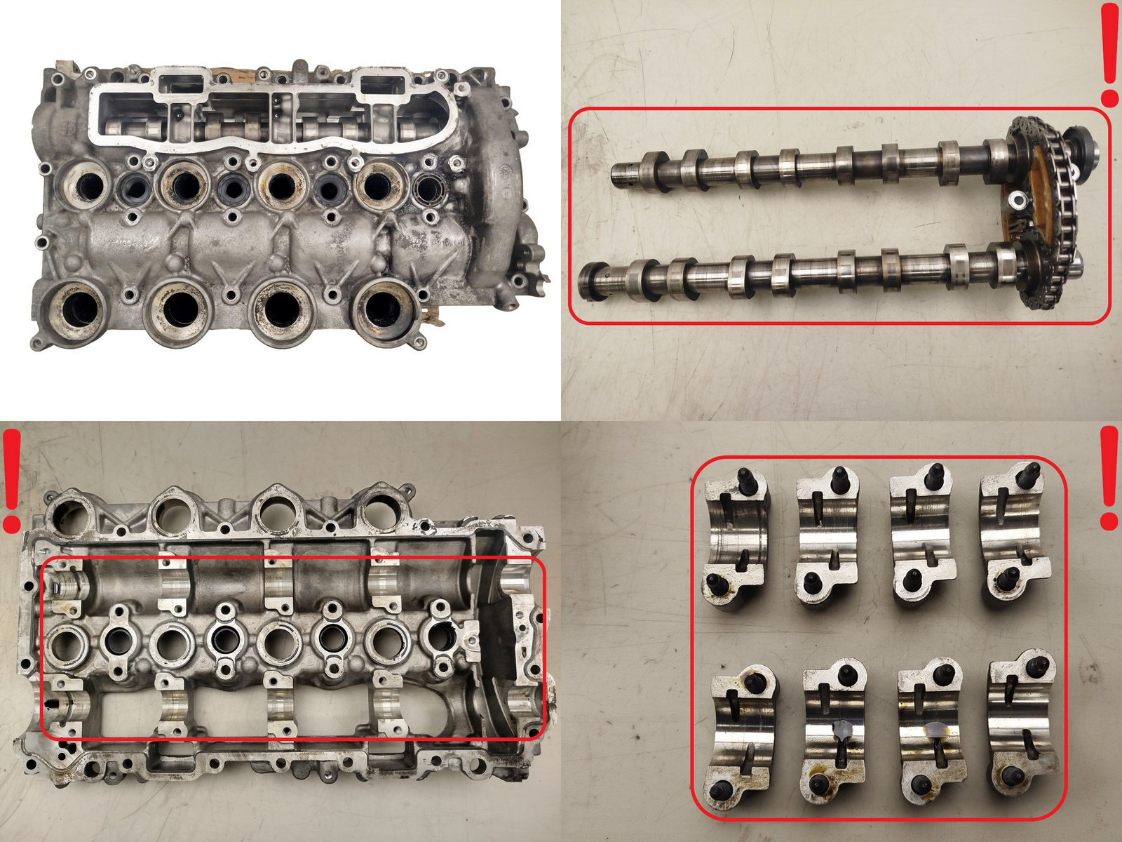 Hlava valcov Ford PSA Volvo 0200EH 9655911480 1.6 16V TDCI G8DB 17 main product photo