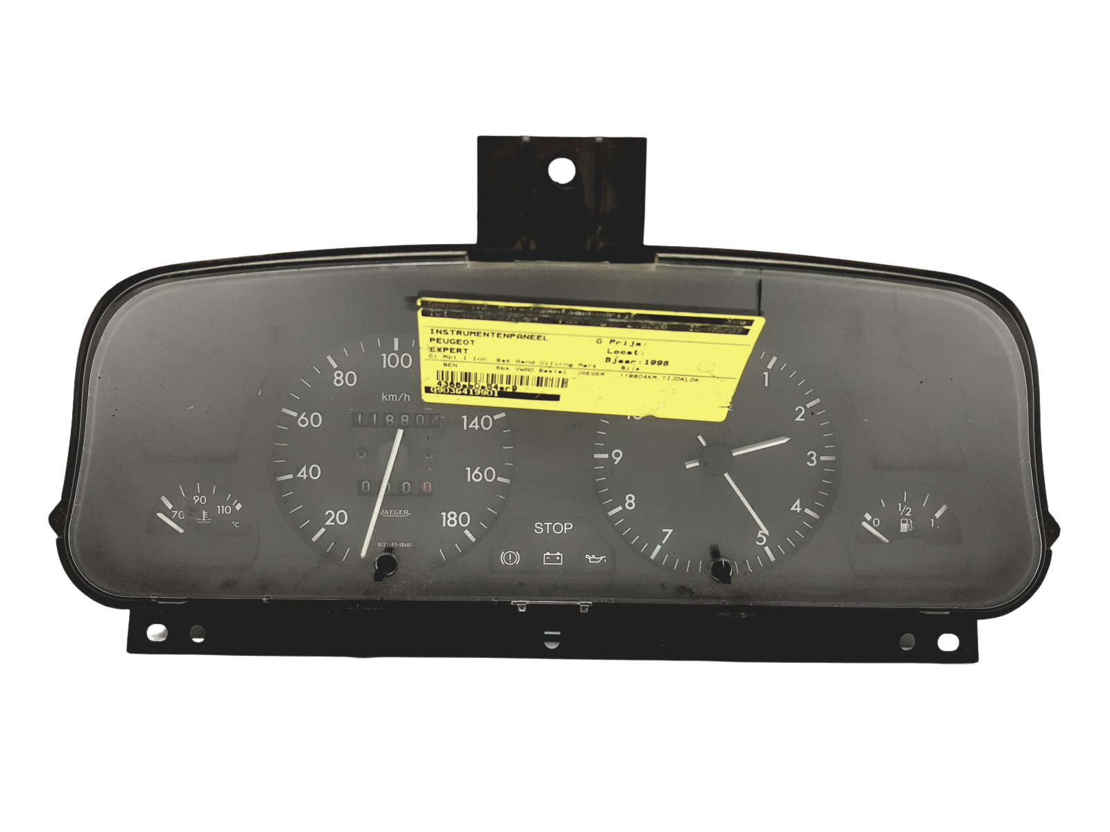 Tachometer Jumpy Expert Scudo 1480110080 Fiat PSA 45046 main product photo