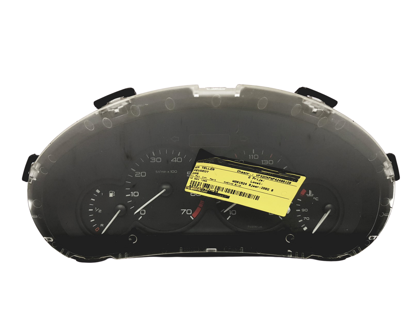 Tachometer Peugeot 206 9645096180 000640002 30984 main product photo