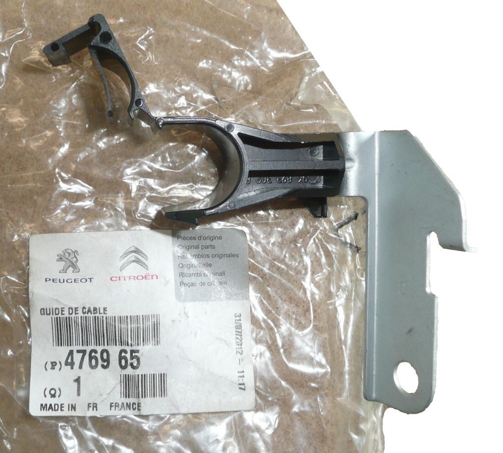 Upevňovacia Spona Przewodu Hamulca Ręcznego Nový Originál 4769.65 476965 Citroen Peugeot main product photo