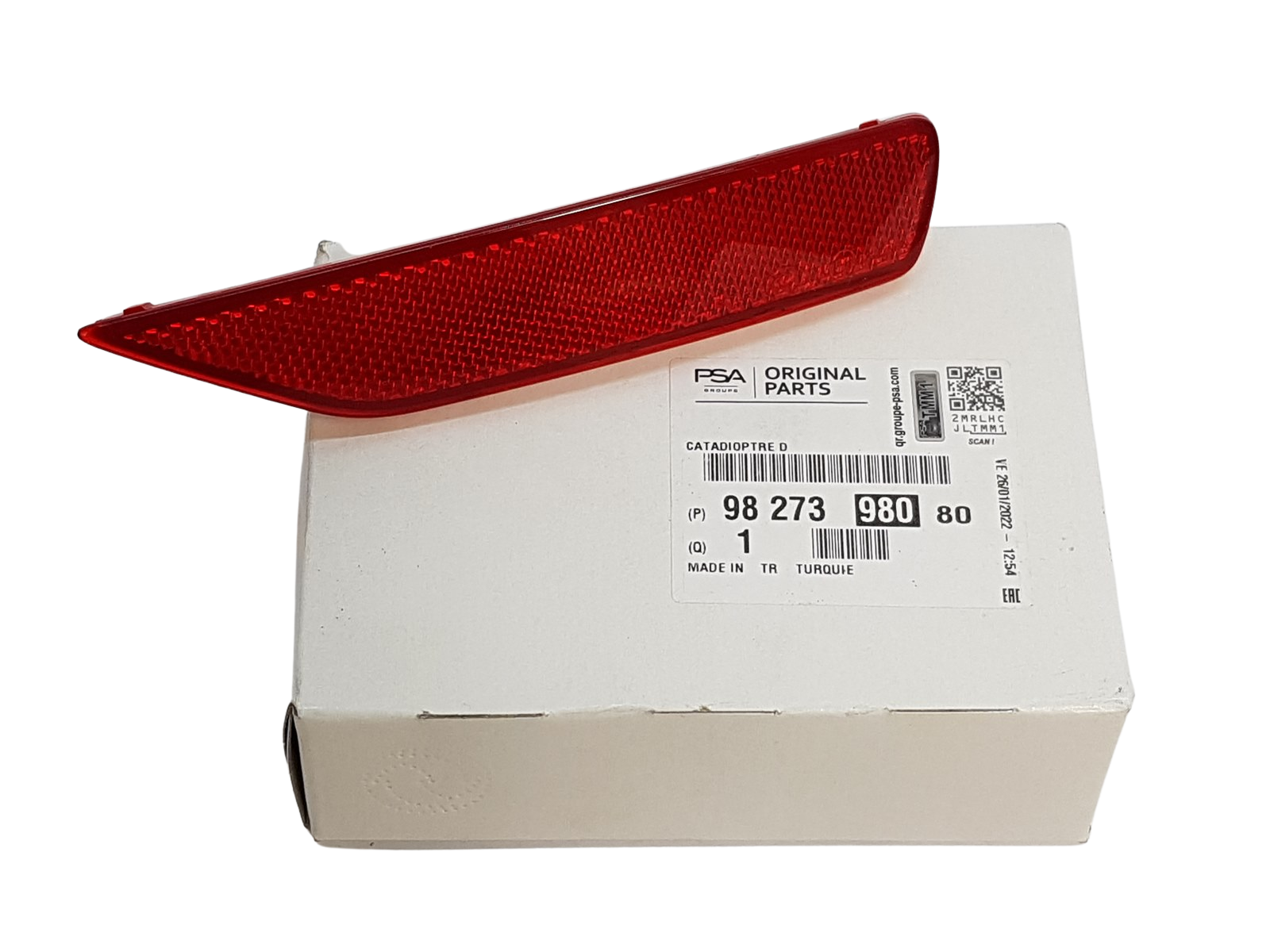 Odrazové Svetlo Originál Citroen Peugeot 9827398080 main product photo