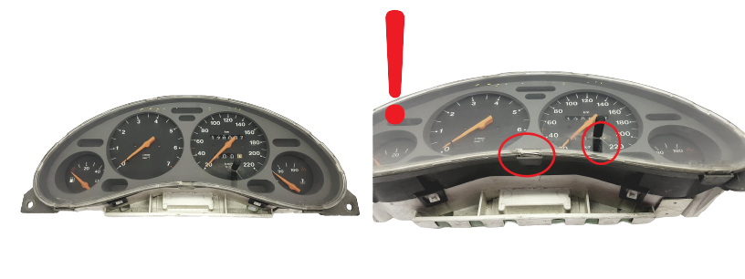 Tachometer Opel Tigra Corsa 90484149 88481669 54886 main product photo