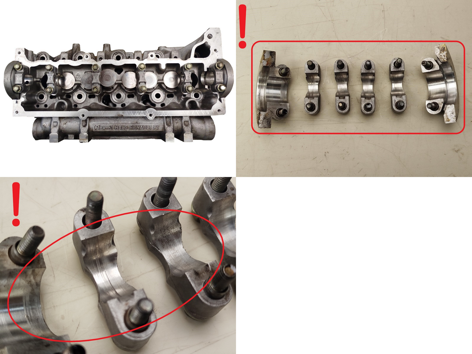 Hlava valcov Renault 284581 110417781R 1.5 DCI 2 main product photo