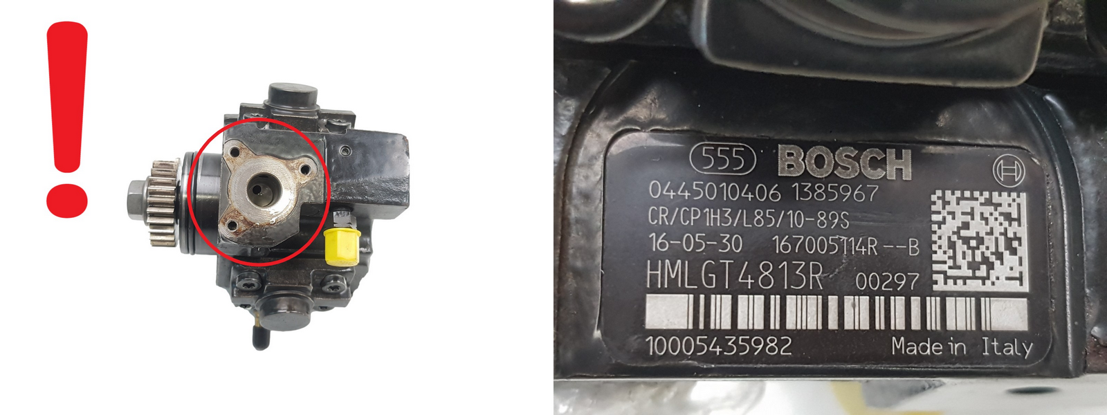 Vstrekovacie Čerpadlo 0445010406 167005114R 1.6 DCI Opel Nissan Renault main product photo