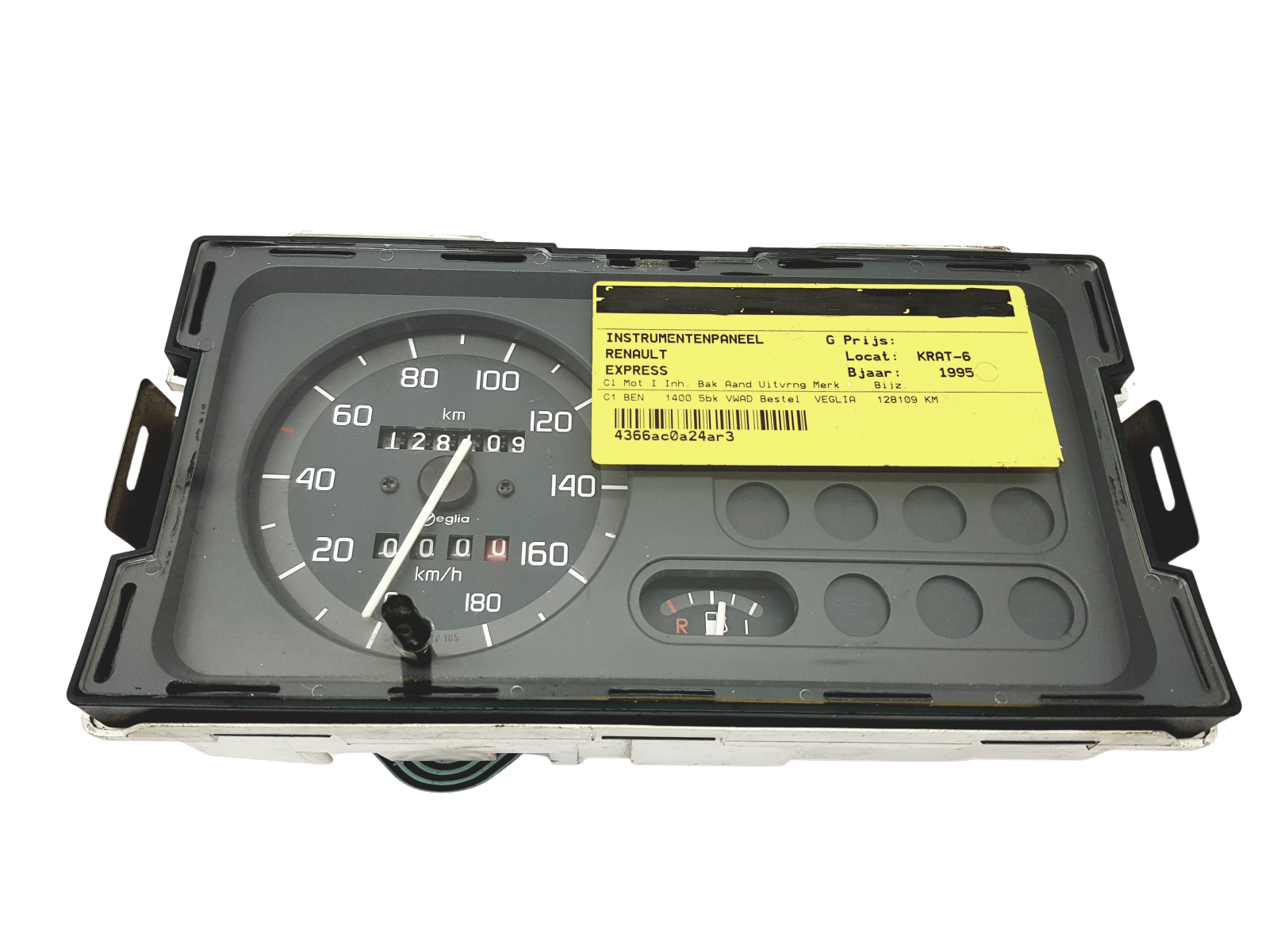 Tachometer Renault Express 7700305189 Veglia 44774 main product photo