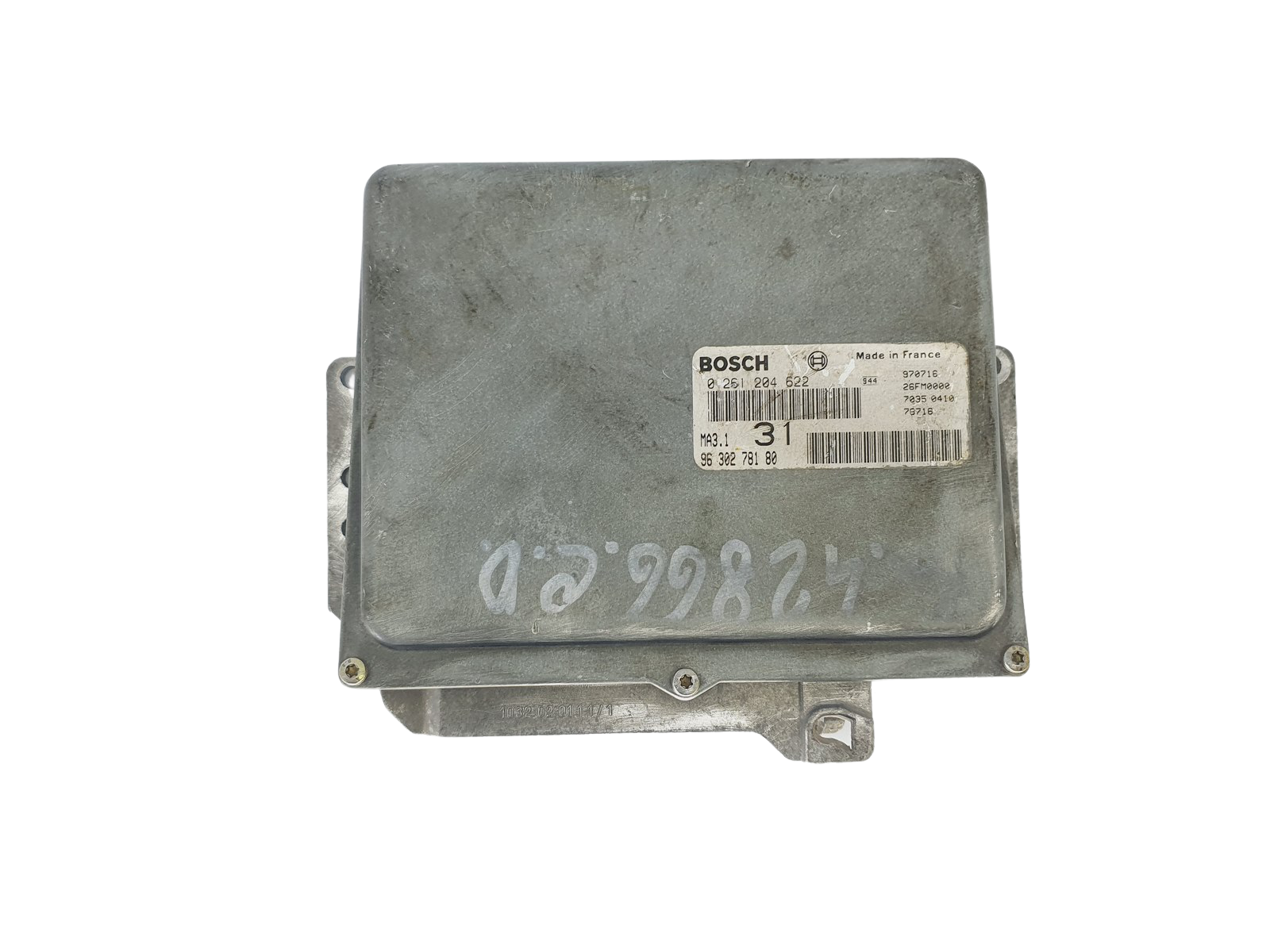 Riadiaca Jednotka 0261204622 9630278180 26FM0000 MA3.1 PSA Bosch 38327 main product photo