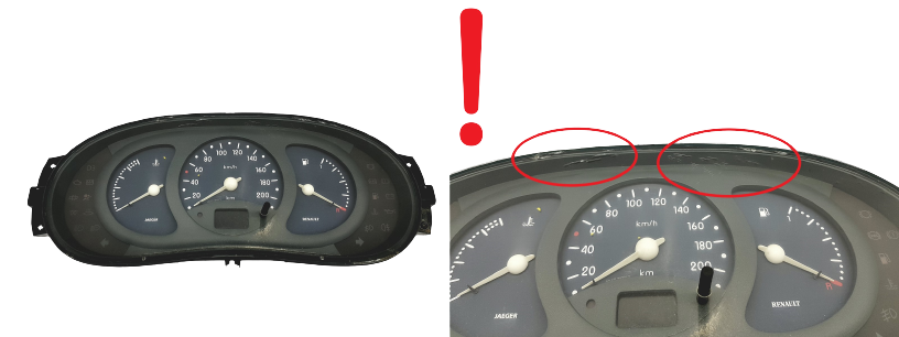 Tachometer Renault Kangoo 1 7700313173 K8 50460 main product photo