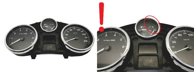 Tachometer Peugeot 206+ 9666636980 Magneti 52665 main product photo