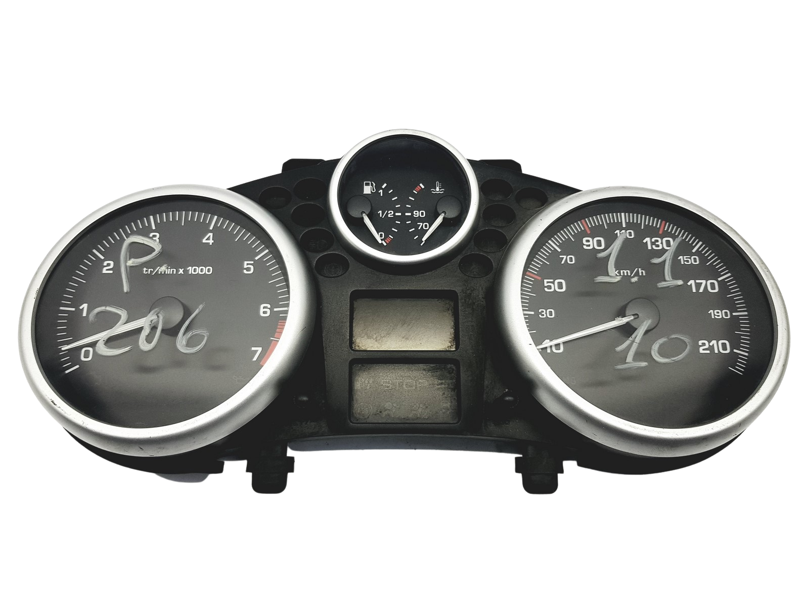 Tachometer Peugeot 206+ 9666636780 503001911603 57033 main product photo