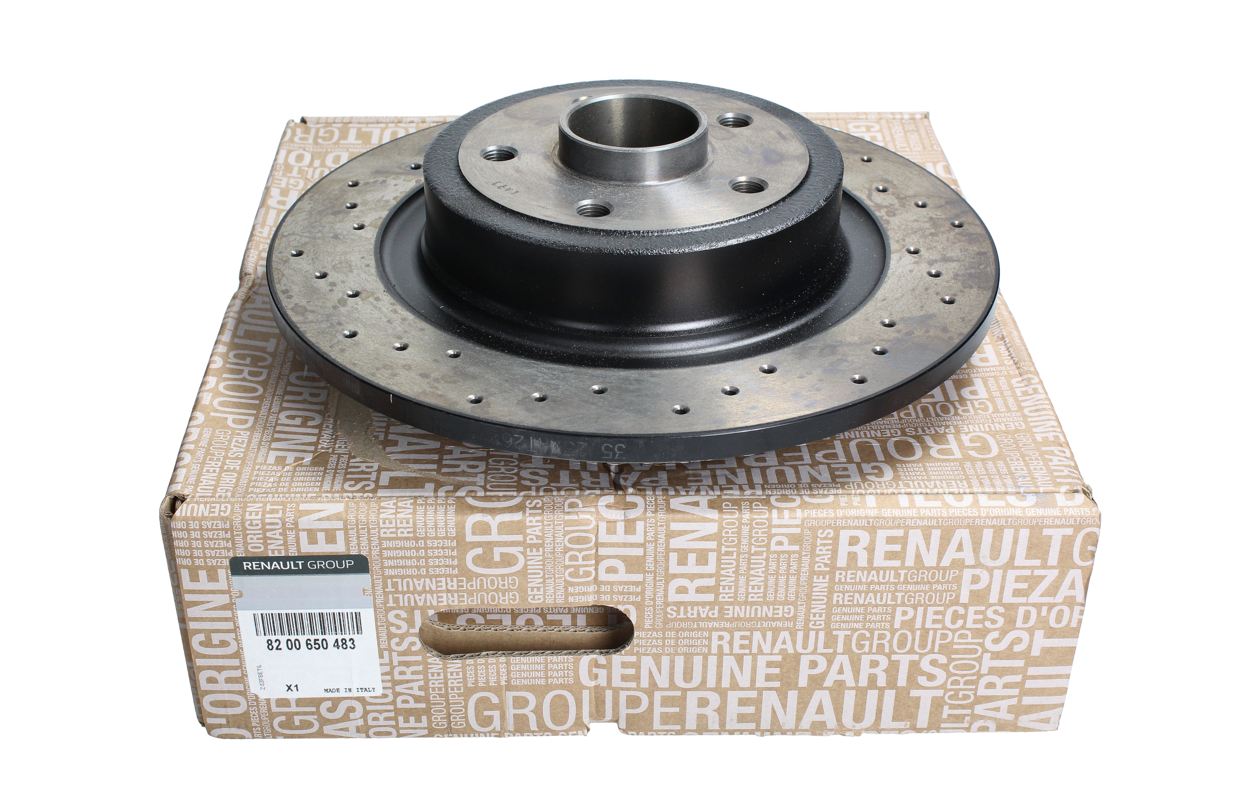Brzdový kotúč Zadný Originál 8200650483 Renault main product photo