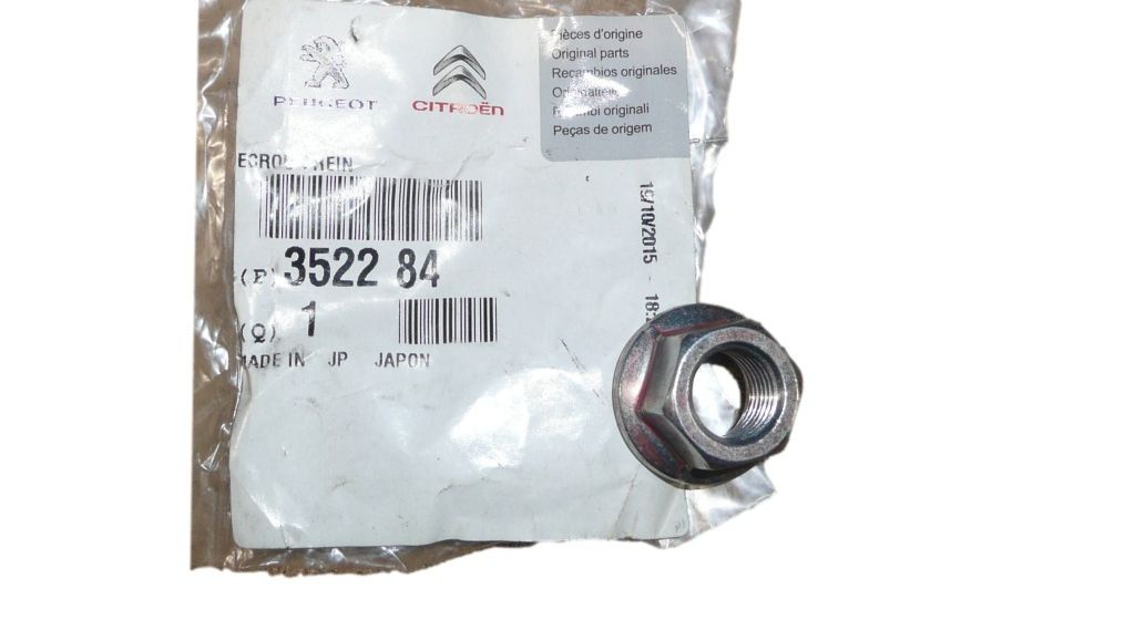 Matica Śruby Zwrotnicy Nový Originál 3522.84 352284 Citroen C4 Aircross main product photo