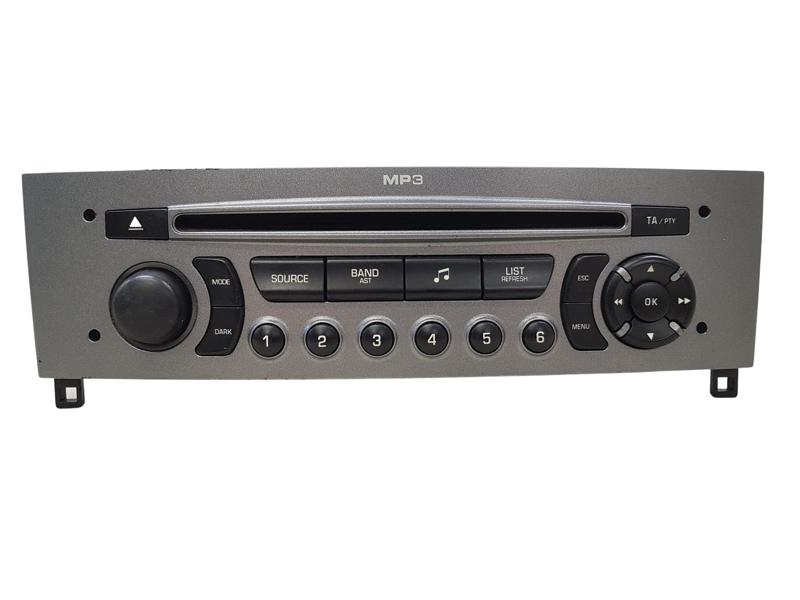 Rádio Cd Mp3 Prehrávač Peugeot 308 96650206XH A2C53287224 2 main product photo