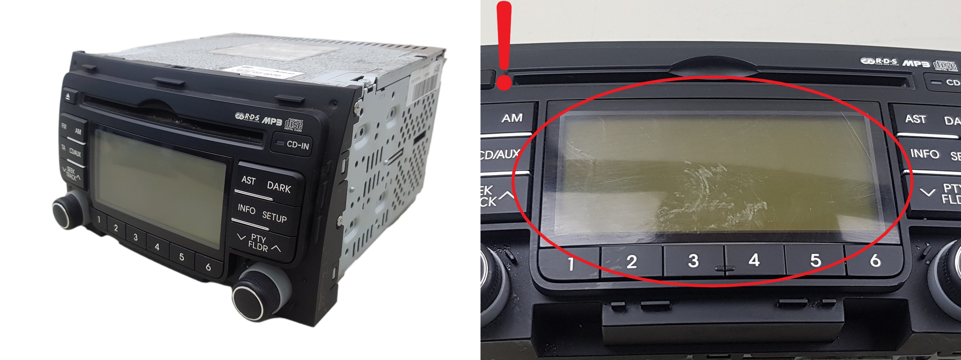 Rádio Cd Mp3 Prehrávač Hyundai I30 96160-2L200 A-200FDE 1230 main product photo