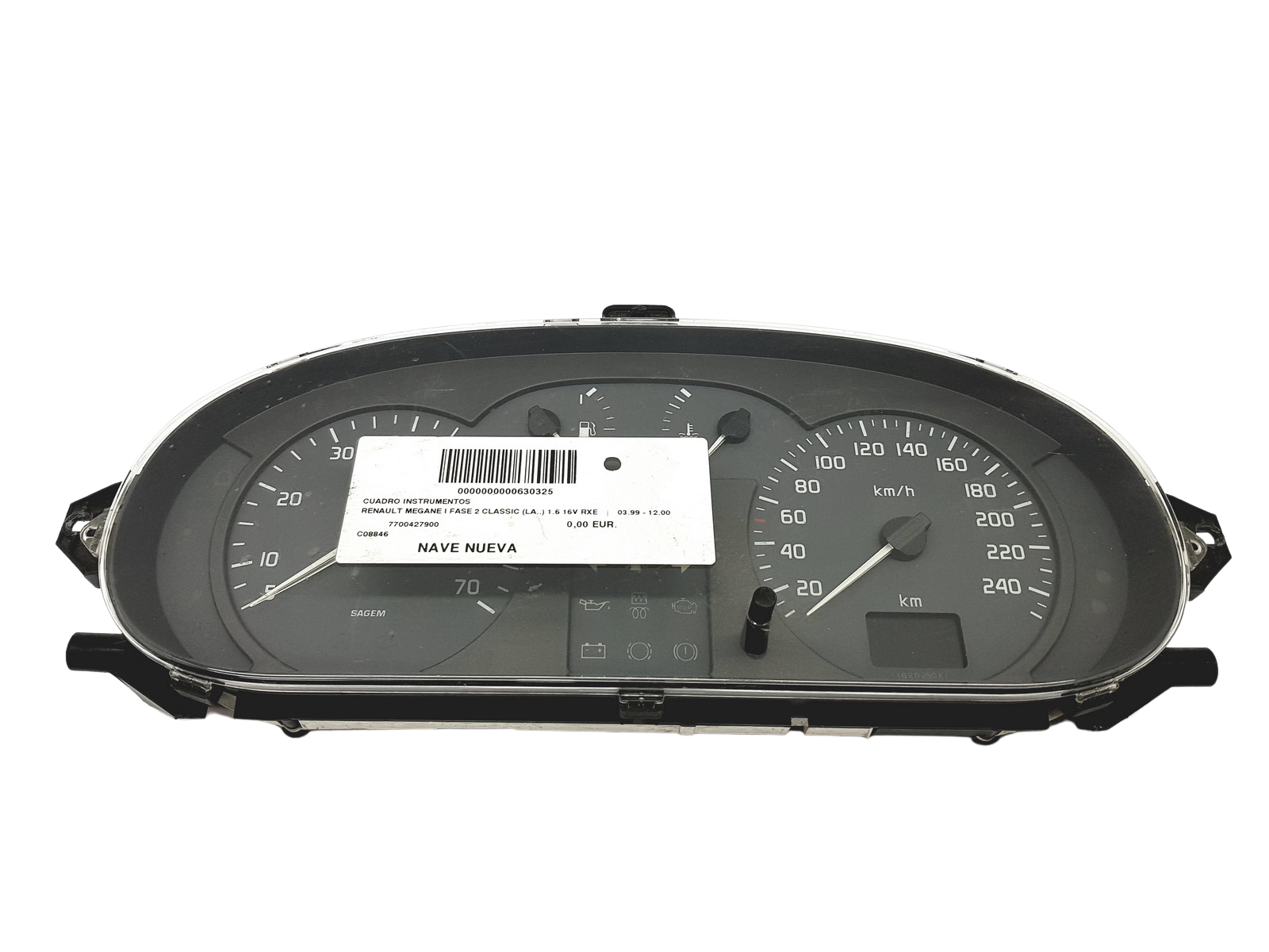 Tachometer Renault Scenic 1 Megane 1 7700427900 A 50063 main product photo