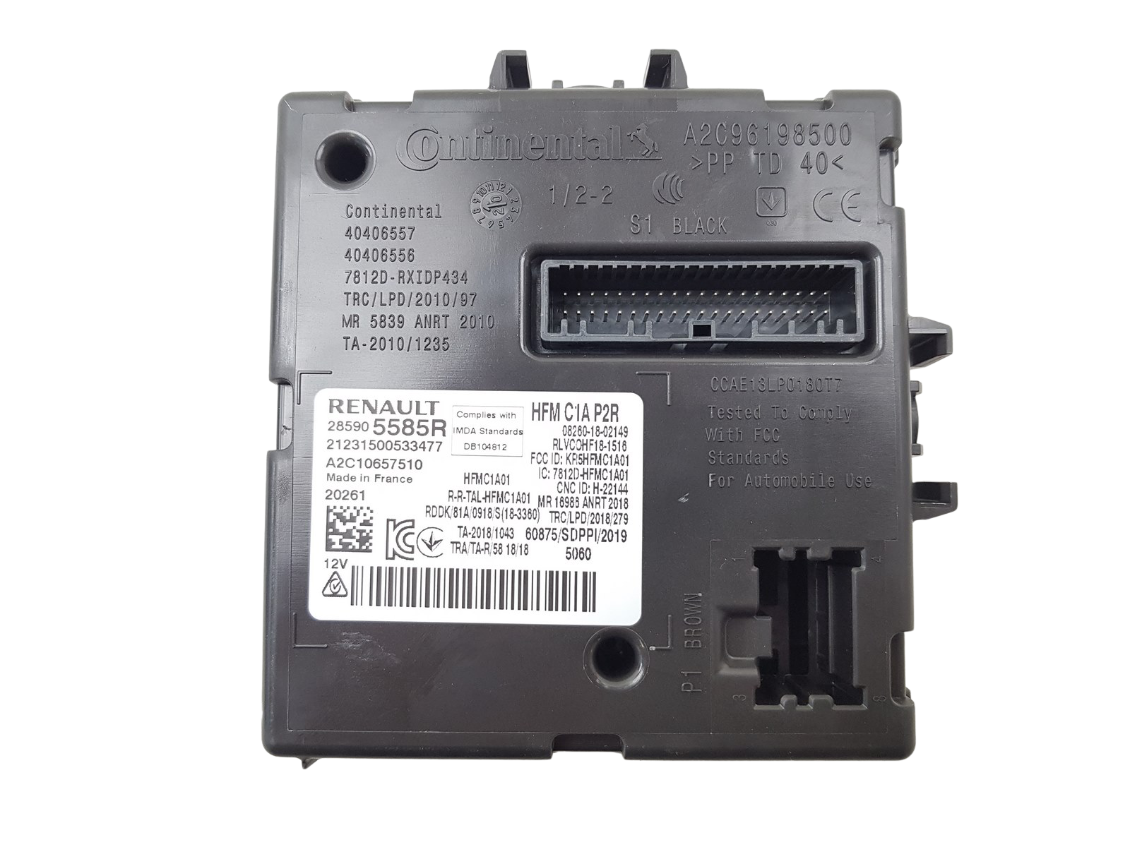 Modul riadiacej jednotky Renault Clio 5 Zoe 285905585R A2C10657510 0km 29 main product photo