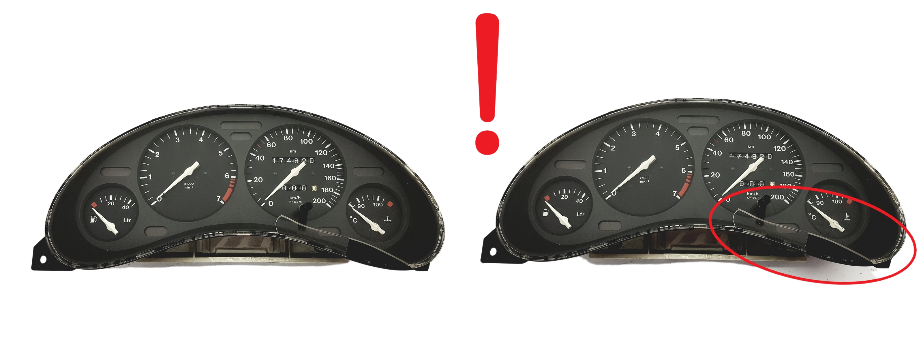 Tachometer Opel Corsa 90534403 81117906 59191 main product photo