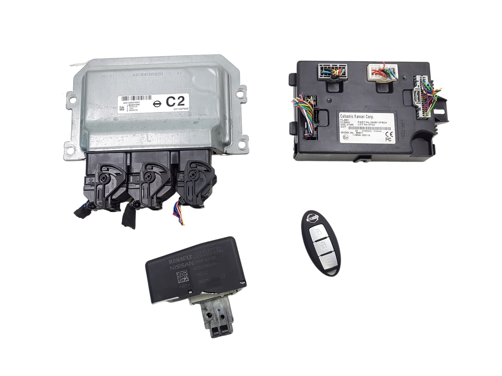 Štartovací set Nissan Micra K14 237105FN0D 284B15FB0A 487005RB9A 0.9 IG-T 0km main product photo