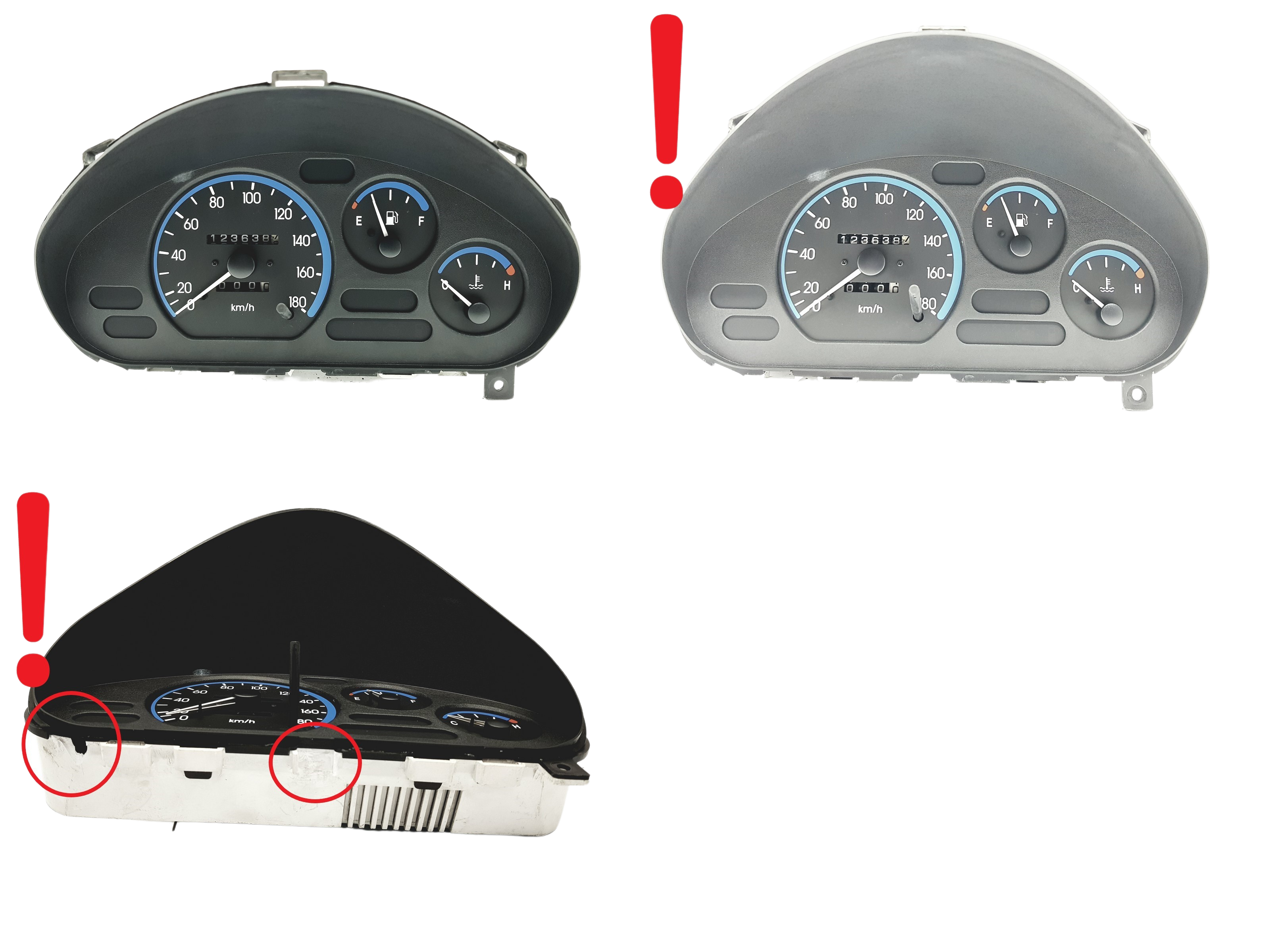 Tachometer Daewoo Matiz 96380536 59581 main product photo