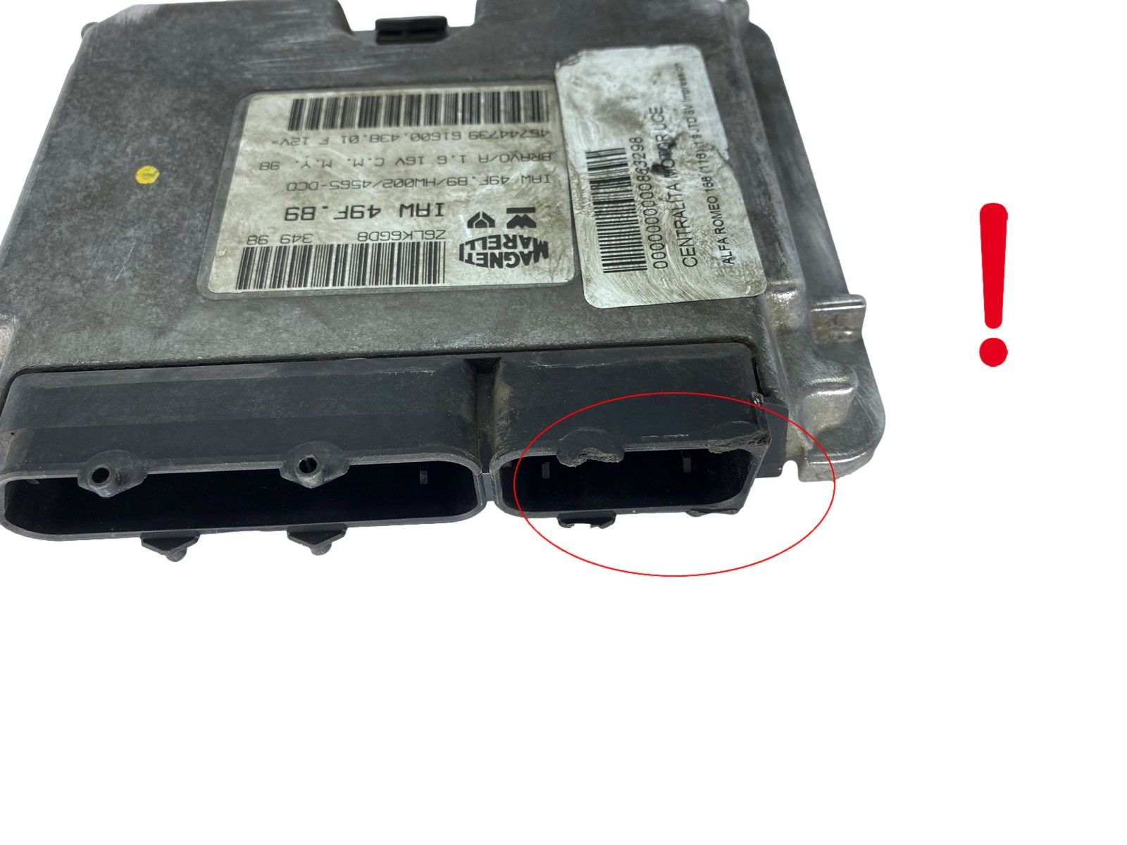 Riadiaca Jednotka IAW49F.B9 46744739 61600.438.01 Fiat Magneti Marelli 63958 main product photo