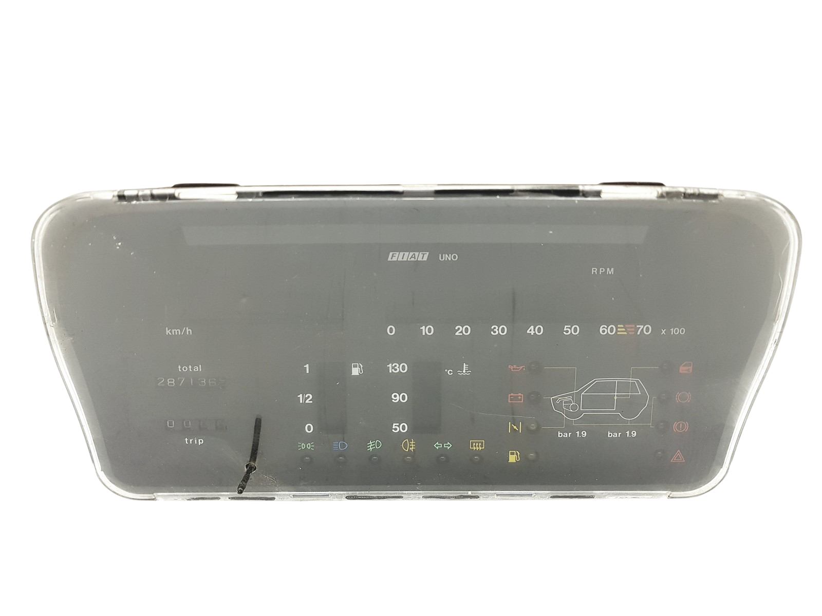 Tachometer Fiat Uno 7583824 0P07503K0C0 41944 main product photo