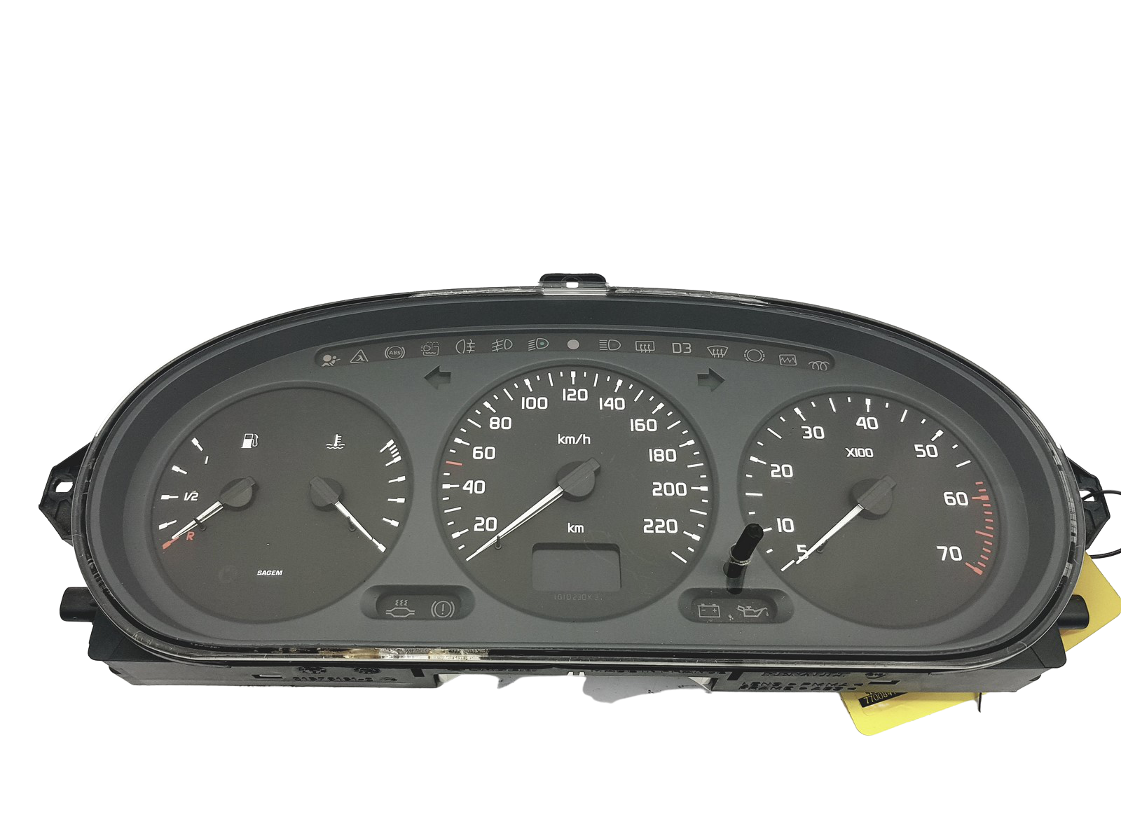 Tachometer Renault Megane 1 Scenic 1 7700847782 F 49275 main product photo