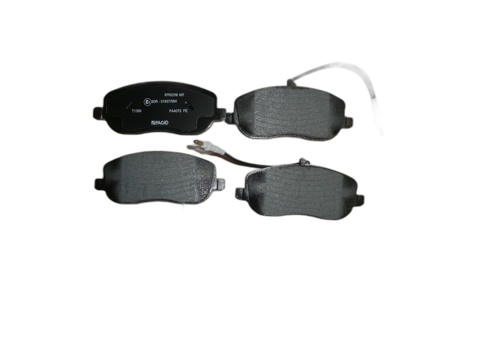 Brzdové doštičky Predný MAGNETI MARELLI 363700201369 1617258380 main product photo