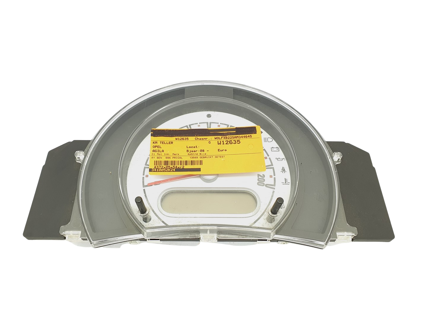 Tachometer Opel Agila 34100-52K24 3410052K24 main product photo