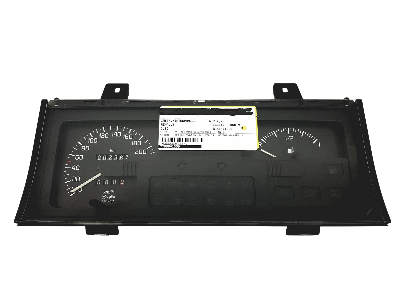 Tachometer Renault Clio 1 7700841350 49413 main product photo
