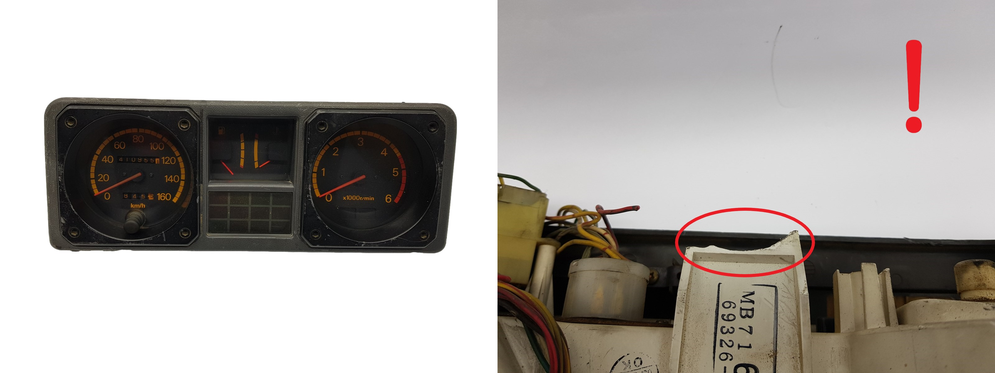 Otáčkomer Mitsubishi L400 MB716922 69326-370 main product photo